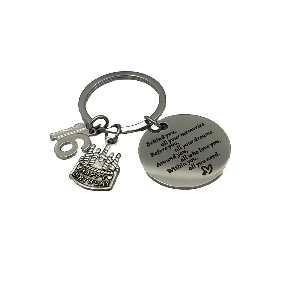 Sweet‎ 16 Keychain Gifts for Girls Inspirational Birthday Gifts for New Drivers